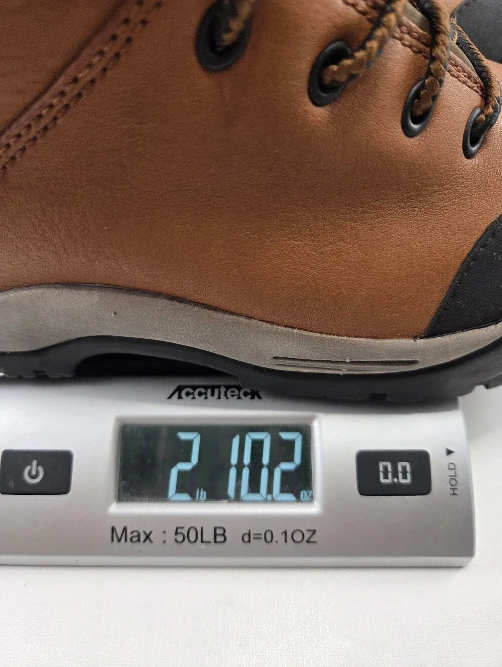NOS Carolina 4X4 Leather Steel Toe Hiking Work Boots Brown Women's Size 8W 1479